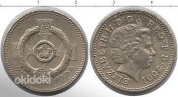 1 фунт Великобритании. (фото #4)