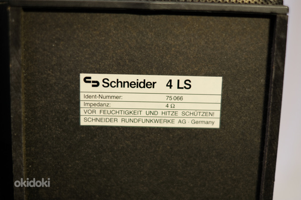 Kõlarid Schneider 4 LS (foto #4)