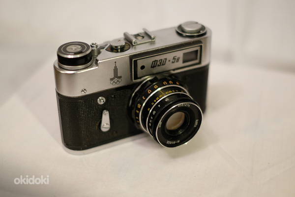 Советский фотоаппарат ФЭД-5в, олимпийский (фото #3)