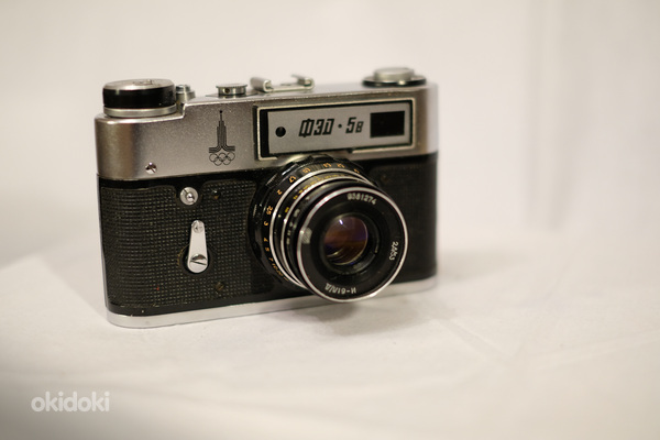 Советский фотоаппарат ФЭД-5в, олимпийский (фото #2)