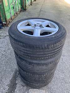 Литые диски с резиной Mercedes-benz 16" 5х112 (2 фото из 3)