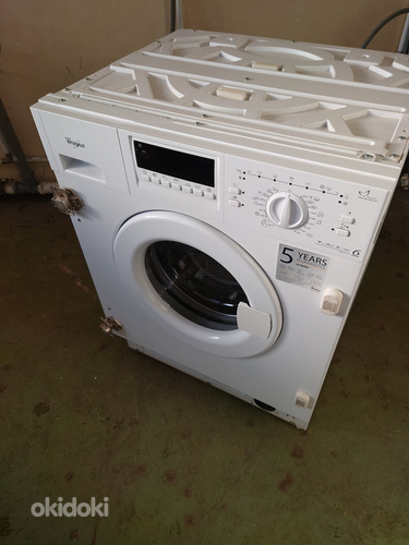 Интегрируемая стиральная машина Whirlpool (фото #5)
