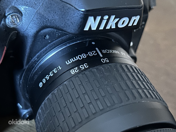 Nikon D600fx täiskaader +Nikon AF Nikkor 28-80mm f/3.35.6G
