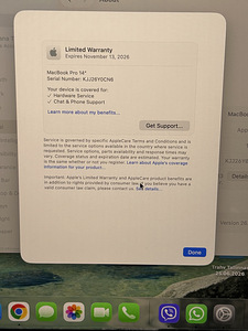 Apple MacBook Pro M5, 14-tolline, 16 GB/512 GB. Nagu uus! Ap (7 foto / 10)
