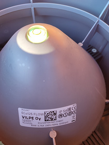 Vilpe ECo125P/700 FLOW katuseventilaator (3 foto / 4)