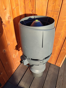 Vilpe ECo125P/700 FLOW katuseventilaator (4 foto / 4)