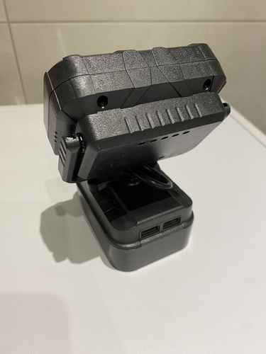 LED valgusti/lamp töötuli kahe USB pesaga makita 18v akudele