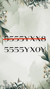 LUX number (1 foto / 1)