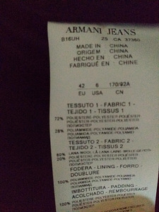Originaal Armani Jeans jope (5 foto / 6)