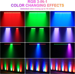 IP65 LED BAR 72W 24LEDS RGB WATERPROOF WALL WASHER LIGHT (2 foto / 3)