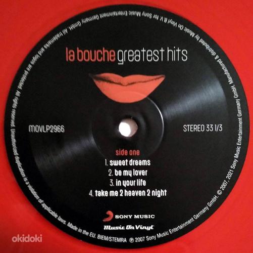 La Bouche ‎– Greatest Hits 2LP UUS/NEW (красный винил) (фото #2)