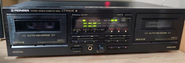 Pioneer CT-W401R Double Cassette Deck auto reverse (foto #2)