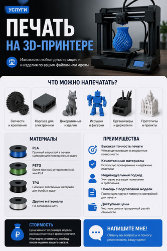 3д печать
