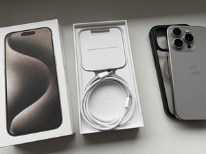 iPhone 15 Pro, Натуральный Титан, 256 ГБ (8 фото из 9)