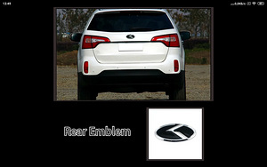 Embleem. KIA OPTIMA komplekt. (5 foto / 6)