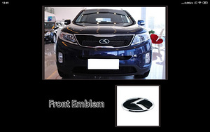 Embleem. KIA OPTIMA komplekt. (6 foto / 6)
