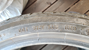 Продам 4 шины 235/35R19 (4 фото из 10)