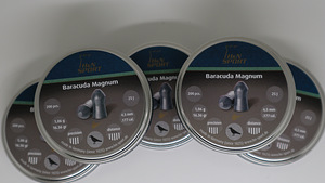 Õhupüssi kuulid - Baracuda Magnum 1,06g - vanad varud (2 foto / 5)