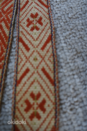 Античный! Ремень из народной ткани (фото #4)
