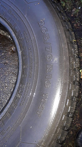 265/70/16 naastudega talverehvid (2 foto / 4)