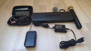Mikrofonid Shure BLX1288 COMBO, MX153 + SM58 (3 foto / 8)
