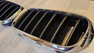 BMW X5 F15 ноздри, решётки X6 F16 Grill, ОРИГИНАЛ (1 фото из 4)