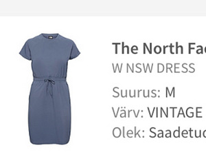 Uus The North Face kleit M (5 foto / 5)