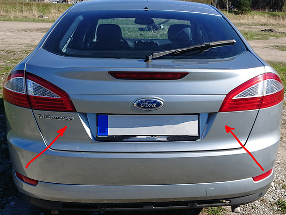 Tagaluugi liist - Ford Mondeo IV 2007-2014