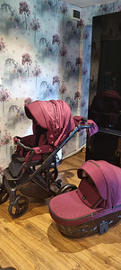 Lapsevankri komplekt Adamex Chantal 2in1+turvahäll Cybex (2 foto / 3)