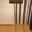 Musta tekstiiliga modernsed põrandalambid 2tk. (foto #1)