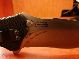 Американский нож ZT0350SW Zero Tolerance S30V сталь