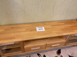 Витрины -2, ТV-kapp, кофейный стол, ТV-секция, берёза, дуб (2 фото из 10)