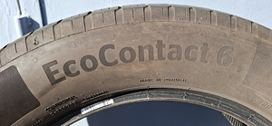 Продам летнюю резину Continental EcoContact 6 - R18 235/55. (3 фото из 3)