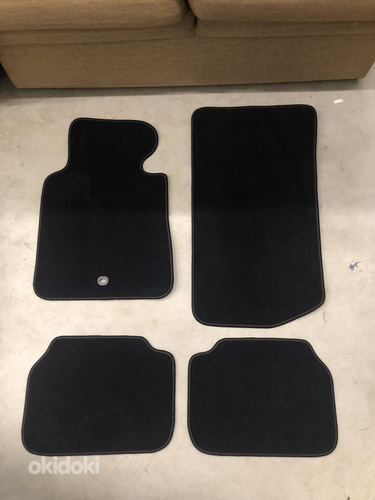 Тканевые напольные коврики для BMW E36 купе (фото #1)