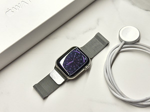 Apple Watch Series 7 41mm GPS + CEL Silver Stainless Steel C (2 foto / 3)