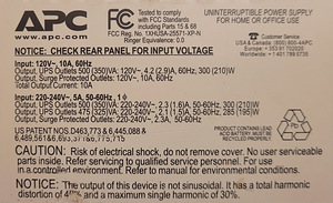 UPS APC BackUPS CS 350 BK350EI (4 foto / 4)