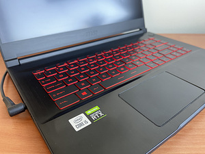 MSI Gaming laptop l i5 10500H l RTX 3060 l 144HZ l 512gb SSD (5 foto / 7)