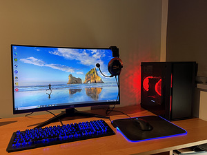 Mänguriarvuti kompl l 144HZ 27” l Ryzen 5 l GTX 1080 8gb l (1 foto / 4)