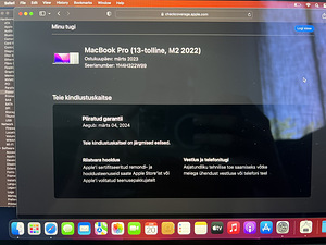 MacBook Pro 13” 2022 l M2 l 8gb RAM l 256gb (5 foto / 8)