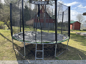 Batuut ZIPRO 12FT, 374 cm, välise turvavõrguga (1 foto / 3)