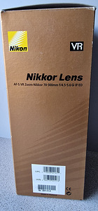 Объектив Nikon AF-S Nikkor 70-300mm f/4.5-5.6G IF-ED VR
