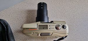 Olympus Mju Zoom 105 35mm Gold kompaktfilmikaamera (3 foto / 7)
