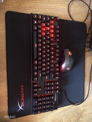 HyperX Alloy meh klaviatuur + hiir + hiirematt (foto #2)