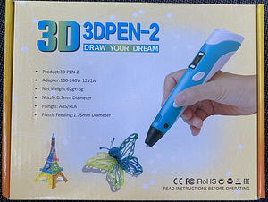 3D pliiats 3DPEN-2 (1 foto / 4)