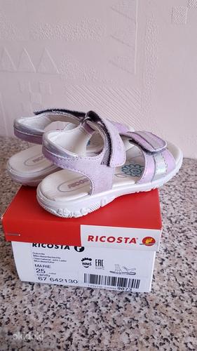 Новые кожаные сандалии Ricosta, размер 25 - 15,5см (фото #2)