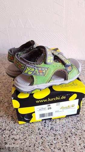 Uued Lurchi täisnahast sandaalid, suurus 25 - 16cm (foto #3)