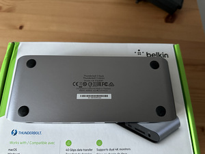 Belkin Thunderbolt 3 Dock Pro, Uueväärne! (5 foto / 10)
