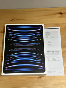 UUS! Apple iPad Pro 12.9'' (2022), 128 GB, WiFi + Cellular (1 foto / 6)