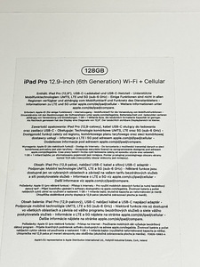 UUS! Apple iPad Pro 12.9'' (2022), 128 GB, WiFi + Cellular (3 foto / 6)