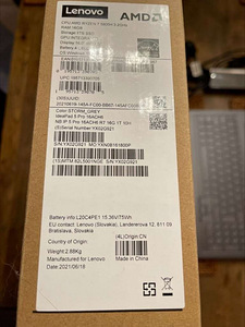 Lenovo IdeaPad 5 Pro 16, 16GB, 120Hz, Ryzen 7 5800H, 1TB SSD (10 foto / 10)